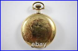 1918 Elgin Grade 301 12s 7J Hunting Pocket Watch withRamone 20Yr Case lot. Fb