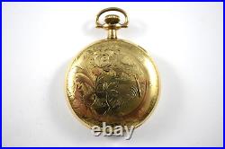 1918 Elgin Grade 301 12s 7J Hunting Pocket Watch withRamone 20Yr Case lot. Fb