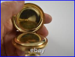 1918 Elgin Grade 301 12s 7J Hunting Pocket Watch withRamone 20Yr Case lot. Fb