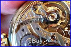 1918 Hamilton 950 Pocket Watch, 23 Jewels. Hamilton 10k Gold-filled Case
