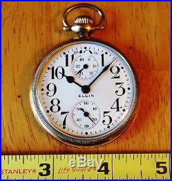 1919 Elgin Watch Co. B. W. Raymond Pocket Watch, 19 Jewels, B & B Royal Case