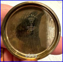 1919 Elgin Pocket Watch 20 Year GF Open Face Case Size 12 with15 Jewel Movement