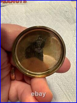 1919 Elgin Pocket Watch 20 Year GF Open Face Case Size 12 with15 Jewel Movement