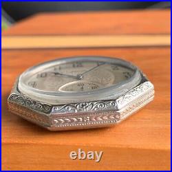1920 Elgin grade 345 12S 17 Jewels Octagon Case Pocket Watch Serviced