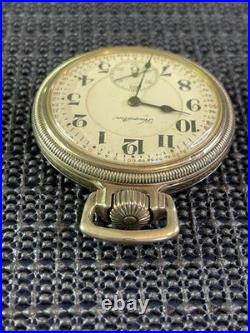 1920 Hamilton 992 RR Pocket Watch 16s 21j Model 2 10k GF Keystone Case Runs
