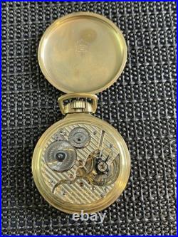 1920 Hamilton 992 RR Pocket Watch 16s 21j Model 2 10k GF Keystone Case Runs