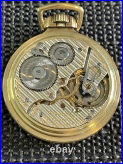 1920 Hamilton 992 RR Pocket Watch 16s 21j Model 2 10k GF Keystone Case Runs