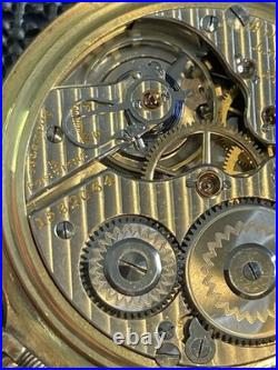 1920 Hamilton 992 RR Pocket Watch 16s 21j Model 2 10k GF Keystone Case Runs