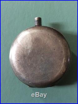 1920s Chronograph Sliver Cased Pocket Watch for repair or parts