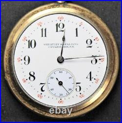 1921 Illinois Grade 445 12s 17j Pocket Watch with GF Case PRIVATE LABEL Runs