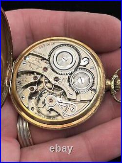 1923 Autocrat by Illinois Pocket Watch Runs 17J Gold Filled 14k Case Springfield
