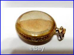 1926 Elgin Size 12s 17 Jewel Pocket Watch SWCC Open Face Gold Filled Case Runs