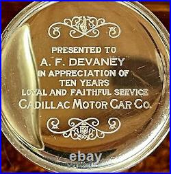 1927 Cadillac Motor Car Co. Service Awd With Hamilton 902 In 14k Solid Gold Case