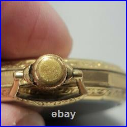 1927 Elgin Gr 345 12s 17j Pocket Watch OF PS SW Double struck Case