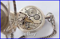 1927 Silver Cased Rolex Extra Prima 17 Jewelled Swiss Lever Pocket Watch Working