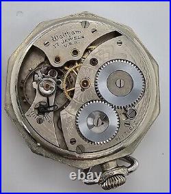 1931 Waltham 12s 17j Pocket Watch Decagon Shape 25yr Gold Filled Case