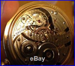 1940-41 Ball Watch Co. Pocket Watch, 23 Jewels, Size 16, Keystone Jboss Case