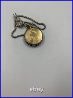 1940's Vintage Jovial Pocket Watch Full Hunter Gold Plated Art Deco Swiss Men 45