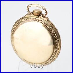 1948 Elgin 17 Jewel Pocket Watch 16s 10k Rolled Gold Plate Illinois Watch Case