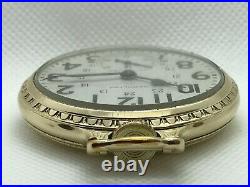 1951 Hamilton 992B Railway Special 24 Hr. Dial, BOC Case Pocket Watch SERVICED