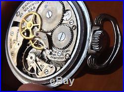 1960 Hamilton 4992b Pocket Watch, G. C. T 24hr Face, 22 J, Star Watch Case