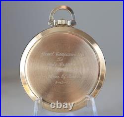 1970's Hamilton Masterpiece cal 870 (Swiss ETA 6497) POCKET WATCH GF Case RUNS