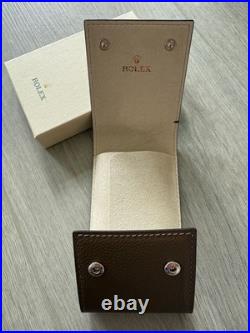 2025 Rolex Beige Travel Watch Case Pouch 100% Authentic, New Style, VIP Gift