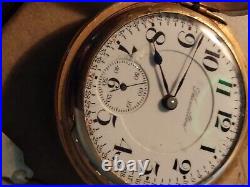 21 jewel 1902 Hamilton 941 Hunting Case Size 18 Pocket Watch #153268 RUNS ENGRAV
