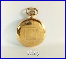 44 MM 12s Gold Filled Openface Pocket Watch Case