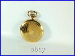 44 MM 12s Gold Filled Openface Pocket Watch Case