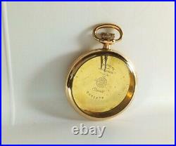 44 MM 12s Gold Filled Openface Pocket Watch Case