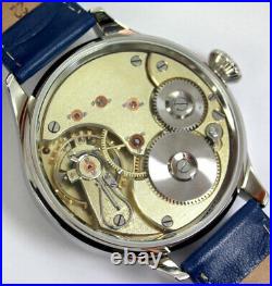 49mm STEEL Grade 316L CASE f INSERTING OF pocket watch movements Omega Doxa etc