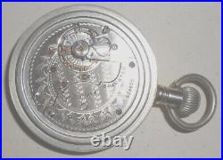 57h Rockford 18s 17J OF SW LS Gr. 930 Pocket Watch in Silverode Case