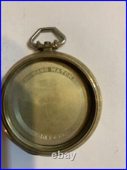 (A1) Pocket Watch case E Howard Boston Keystone Extra Symbol on back