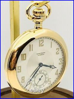 AMAZING 12S 12 Size GP Railroad Pocket Watch Salesman Display Sample Case