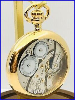 AMAZING 12S 12 Size GP Railroad Pocket Watch Salesman Display Sample Case