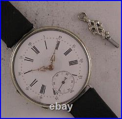 AMAZING Case 150 Years Old Swiss GENEVE 1870 Wrist Perfect Serviced