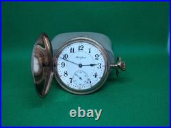 ANTIQUE POCKET WATCH 17j ROCKFORD 16s GOLD FILLED HUNTER CASE! K4