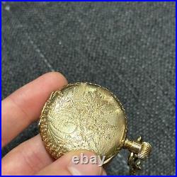 ANTIQUE YELLOW GOLD ELGIN POCKET WATCH With HUNTER CASE RARE