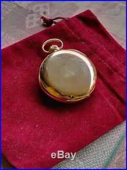 A. Lange & Sohne Hunter Case Pocket Watch 585 Gold