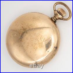 Alert Size 18 Open-Face Gold-Filled Antique Pocket Watch Case