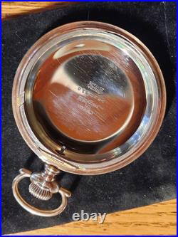 Amercan Q 18s 25yr 14k Gold Filled Crescent Case Video Good Case (lotsa Gold!)