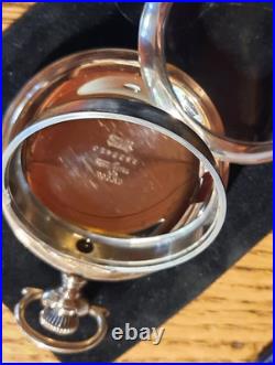 Amercan Q 18s 25yr 14k Gold Filled Crescent Case Video Good Case (lotsa Gold!)