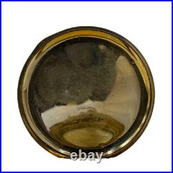 Antique 12s Wadsworth Pilot Open Face Pocket Watch Case Gold Filled Two Tone