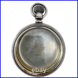 Antique 14s American Watch Co. O'Hara Dust Proof Pocket Watch Case Coin Silver