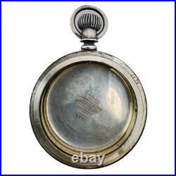 Antique 14s American Watch Co. O'Hara Dust Proof Pocket Watch Case Coin Silver