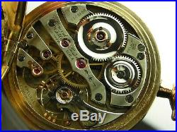 Antique 16s E. Howard 23 jewel Rail Road series 0 pocket watch Gold filled case