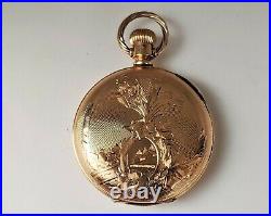 Antique 1888 ELGIN Hunting Case Size 6s Pocket Watch- Excellent Condition