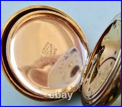 Antique 1894 AMERICAN WALTHAM Size 6s Hunting case Pocket Watch