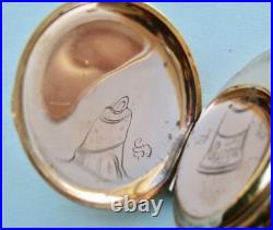 Antique 1894 AMERICAN WALTHAM Size 6s Hunting case Pocket Watch